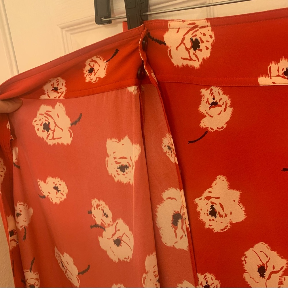 DEREK LAM 10 CROSBY silk wrap skirt - Picture 5 of 11